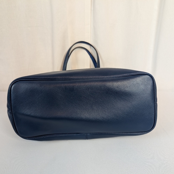 Coach Blue Large City Tote Bag With 2 Hang Tags - Picture 9 of 15